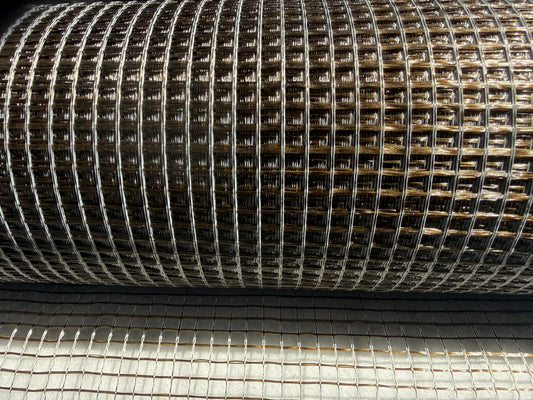 Πλέγμα ινών βασάλτη 110 g/m², πολυμερική επίστρωση, 7x6 mm, πλάτος 1 m, ρολό 50 m² 